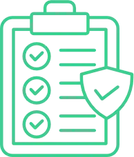 Ikona Bezpieczeństwo i transparentność